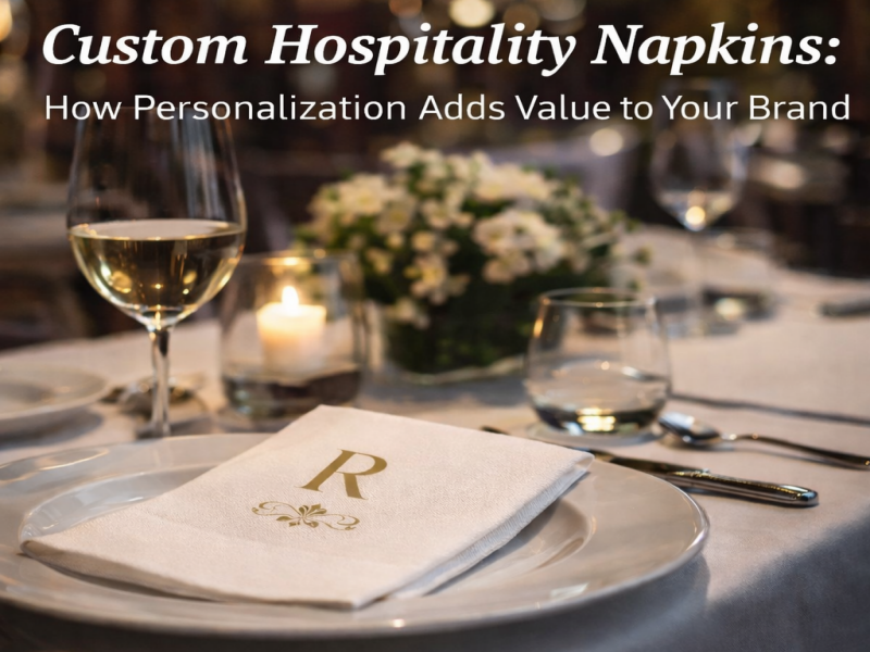 Naipcíní Fáilteachais Chustaim: Mar a chuireann Pearsanú Luach le Do Bhranda